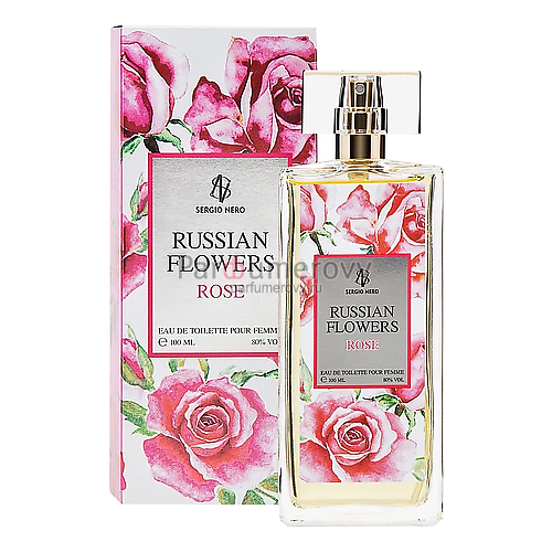 SERGIO NERO RUSSIAN FLOWERS ROSE edt (w) 100ml SERGIO NERO RUSSIAN FLOWERS ROSE edt (w) 100ml