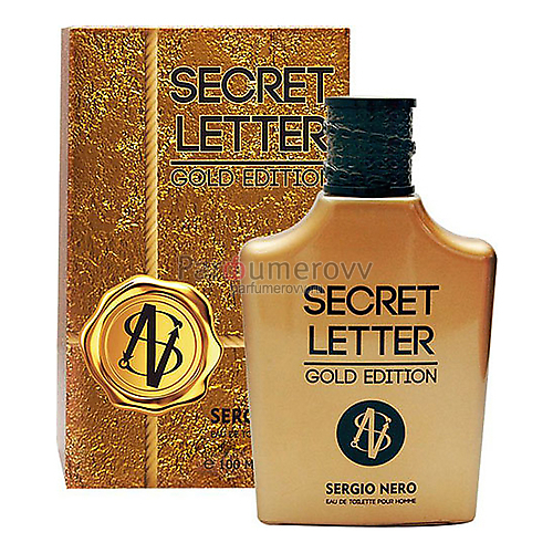 SERGIO NERO SECRET LETTER GOLD EDITION edt (m) 100ml SERGIO NERO SECRET LETTER GOLD EDITION edt (m) 100ml