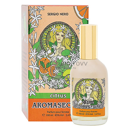 SERGIO NERO AROMASECRET CITRUS edt (w) 100ml SERGIO NERO AROMASECRET CITRUS edt (w) 100ml