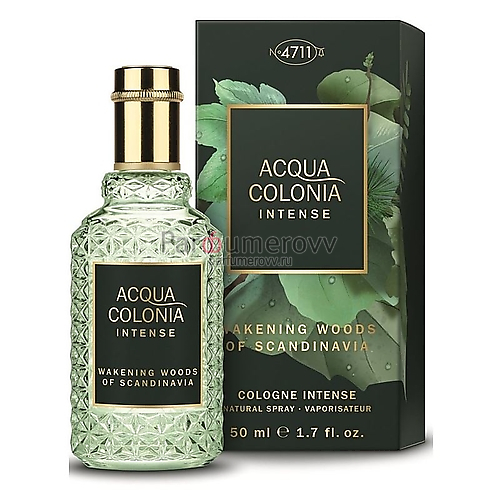 MAURER & WIRTZ 4711 ACQUA COLONIA INTENSE WAKENING WOODS OF SCANDINAVIA edc 50ml MAURER & WIRTZ 4711 ACQUA COLONIA INTENSE WAKENING WOODS OF SCANDINAVIA edc 50ml