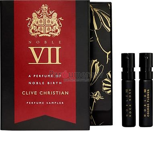 CLIVE CHRISTIAN set COSMOS FLOWER + NOBLE VII QUEEN ANNE ROCK ROSE 2*1.5ml parfume CLIVE CHRISTIAN set COSMOS FLOWER + NOBLE VII QUEEN ANNE ROCK ROSE 2*1.5ml parfume