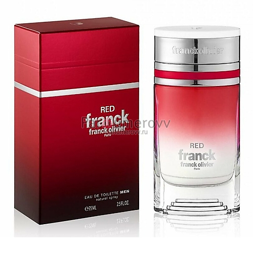 FRANCK OLIVIER FRANCK RED edt (m) 75ml FRANCK OLIVIER FRANCK RED edt (m) 75ml