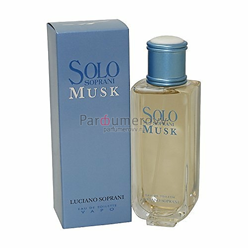 LUCIANO SOPRANI SOLO MUSK edt 100ml LUCIANO SOPRANI SOLO MUSK edt 100ml