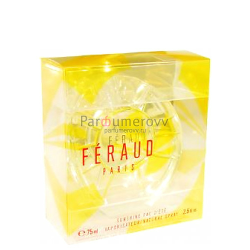 FERAUD SUNSHINE EAU D'ETE edt (w) 75ml TESTER FERAUD SUNSHINE EAU D'ETE edt (w) 75ml TESTER