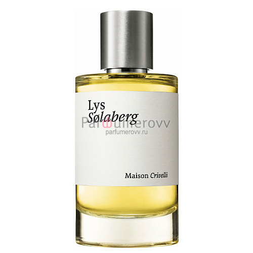 MAISON CRIVELLI LYS SOLABERG edp 100ml TESTER MAISON CRIVELLI LYS SOLABERG edp 100ml TESTER