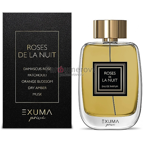 EXUMA PARFUMS ROSES DE LA NUIT edp 100ml EXUMA PARFUMS ROSES DE LA NUIT edp 100ml