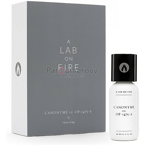A LAB ON FIRE L'ANONYME OU OP-1475-A edt 60ml A LAB ON FIRE L'ANONYME OU OP-1475-A edt 60ml