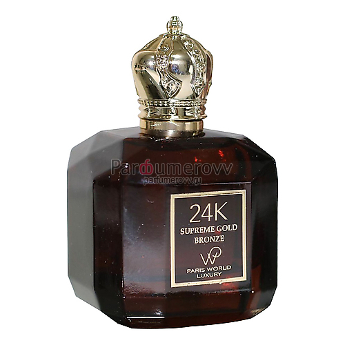 PARIS WORLD LUXURY 24K SUPREME GOLD BRONZE edp 100ml TESTER PARIS WORLD LUXURY 24K SUPREME GOLD BRONZE edp 100ml TESTER