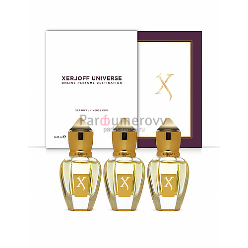 XERJOFF DISCOVERY set PIKOVAYA DAMA + LA CAPITALE + MORE THAN WORDS 3*15ml edp XERJOFF DISCOVERY set PIKOVAYA DAMA + LA CAPITALE + MORE THAN WORDS 3*15ml edp