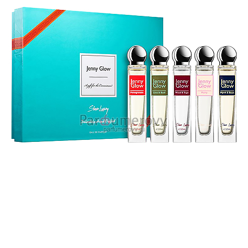 JENNY GLOW set PEONY + MYRRH & BEAN + LIME & BASIL + POMEGRANATE + WOOD & SAGE edp (w) 5*30ml JENNY GLOW set PEONY + MYRRH & BEAN + LIME & BASIL + POMEGRANATE + WOOD & SAGE edp (w) 5*30ml