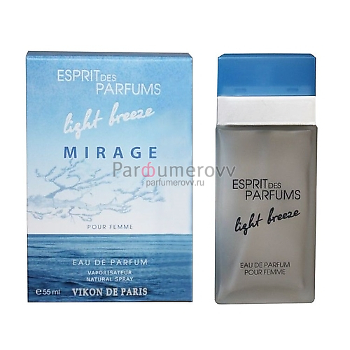 NOUVELLE ETOILE - НОВАЯ ЗАРЯ LIGHT BREEZE MIRAGE edp (w) 55ml NOUVELLE ETOILE - НОВАЯ ЗАРЯ LIGHT BREEZE MIRAGE edp (w) 55ml