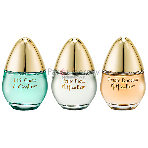 M.MICALLEF set PETIT COEUR + PETIT FLEUR + TENDRE DOUCEUR 3*30ml ароматическая вода M.MICALLEF set PETIT COEUR + PETIT FLEUR + TENDRE DOUCEUR 3*30ml ароматическая вода