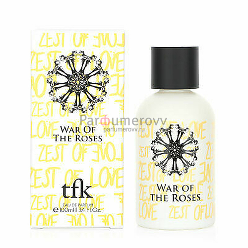 THE FRAGRANCE KITCHEN WAR OF THE ROSES ZEST OF LOVE edp 100ml THE FRAGRANCE KITCHEN WAR OF THE ROSES ZEST OF LOVE edp 100ml