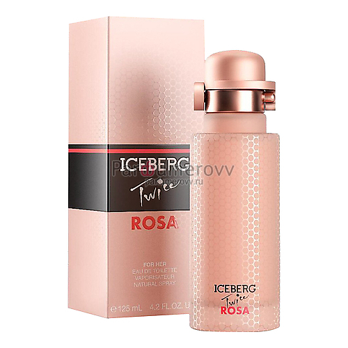 ICEBERG TWICE ROSA edt (w) 125ml