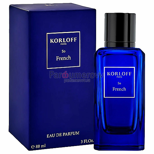 KORLOFF PARIS SO FRENCH edp (m) 88ml KORLOFF PARIS SO FRENCH edp (m) 88ml