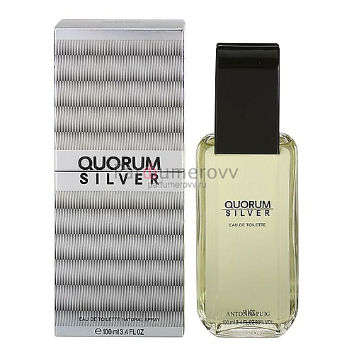 ANTONIO PUIG QUORUM SILVER edt (m) 100ml ANTONIO PUIG QUORUM SILVER edt (m) 100ml