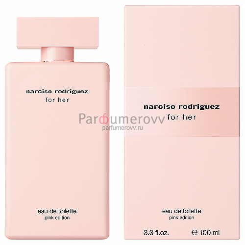 NARCISO RODRIGUEZ FOR HER PINK EDITION edt (w) 100ml NARCISO RODRIGUEZ FOR HER PINK EDITION edt (w) 100ml
