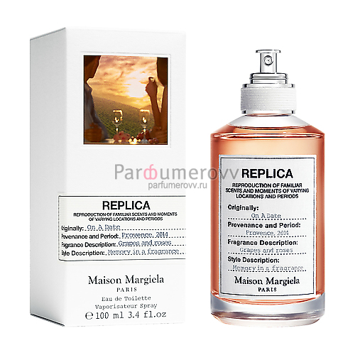 MAISON MARTIN MARGIELA REPLICA ON A DATE edt 100ml MAISON MARTIN MARGIELA REPLICA ON A DATE edt 100ml