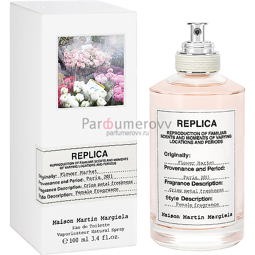 MAISON MARTIN MARGIELA REPLICA FLOWER MARKET edt (w) 30ml MAISON MARTIN MARGIELA REPLICA FLOWER MARKET edt (w) 30ml