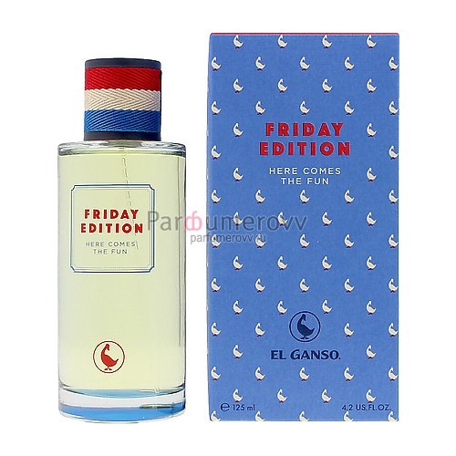 EL GANSO FRIDAY EDITION edt (m) 125ml EL GANSO FRIDAY EDITION edt (m) 125ml