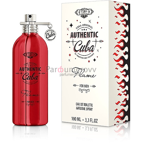 CUBA PARIS CUBA AUTHENTIC FLAME edt (m) 100ml CUBA PARIS CUBA AUTHENTIC FLAME edt (m) 100ml