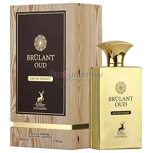 ALHAMBRA BRULANT OUD edp 100ml ALHAMBRA BRULANT OUD edp 100ml