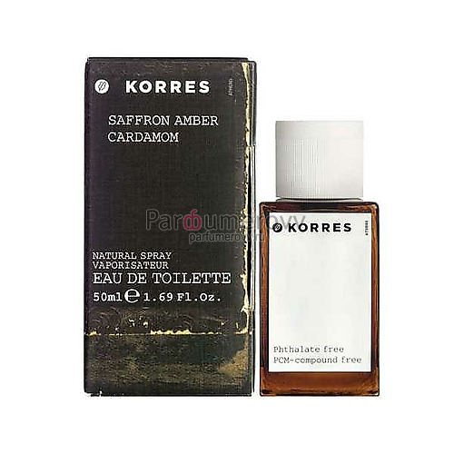 KORRES SAFFRON AMBER AGARWOOD CARDAMOM edt (m) 50ml KORRES SAFFRON AMBER AGARWOOD CARDAMOM edt (m) 50ml