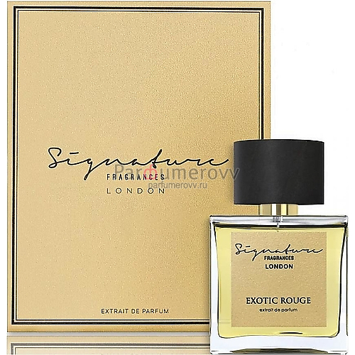 SIGNATURE FRAGRANCES EXOTIC ROUGE 100ml parfume SIGNATURE FRAGRANCES EXOTIC ROUGE 100ml parfume