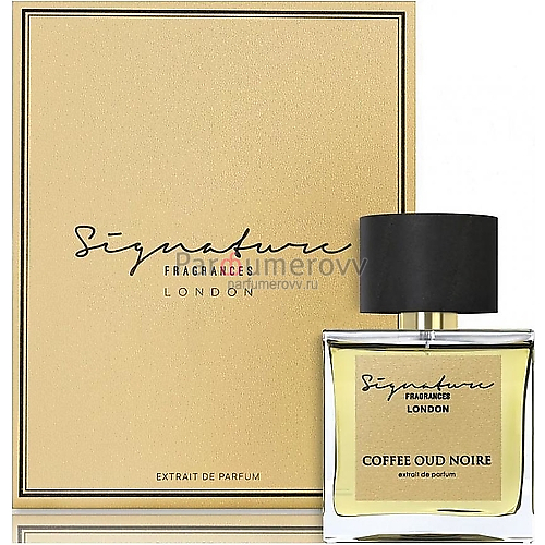 SIGNATURE FRAGRANCES COFFEE OUD NOIRE 100ml parfume SIGNATURE FRAGRANCES COFFEE OUD NOIRE 100ml parfume