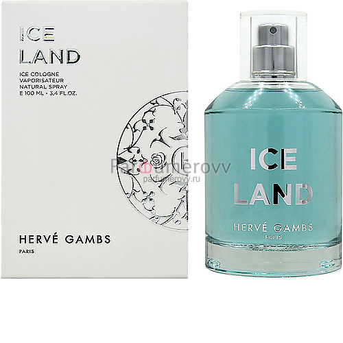 HERVE GAMBS PARIS ICE LAND edc 100ml HERVE GAMBS PARIS ICE LAND edc 100ml