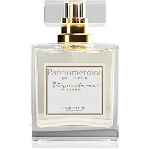 SIGNATURE FRAGRANCES ENGLISH OUD 100ml parfume TESTER SIGNATURE FRAGRANCES ENGLISH OUD 100ml parfume TESTER