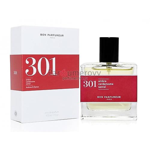 BON PARFUMEUR 301 AMBRE, CARDAMOME, SANTAL edp 100ml BON PARFUMEUR 301 AMBRE, CARDAMOME, SANTAL edp 100ml