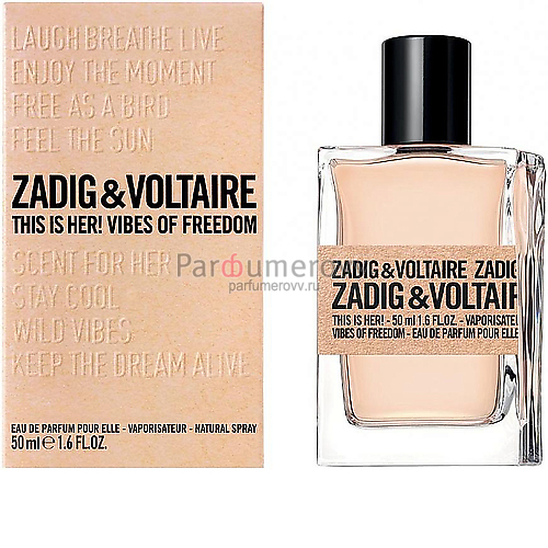 ZADIG & VOLTAIRE THIS IS HER VIBES OF FREEDOM edp (w) 50ml