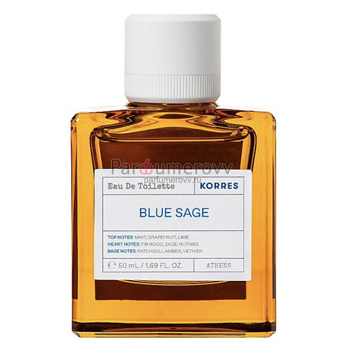 KORRES BLUE SAGE edt (m) 50ml TESTER KORRES BLUE SAGE edt (m) 50ml TESTER
