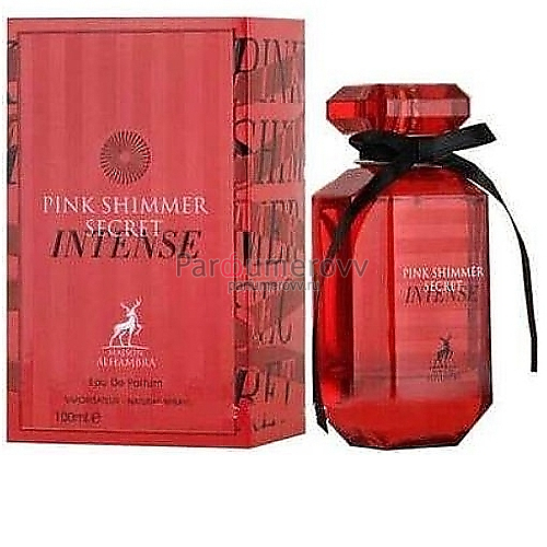 ALHAMBRA PINK SHIMMER SECRET INTENSE edp (w) 100ml ALHAMBRA PINK SHIMMER SECRET INTENSE edp (w) 100ml