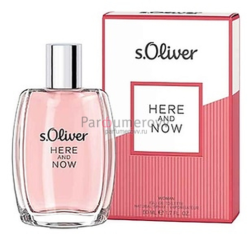 S.OLIVER HERE AND NOW edt (w) 50ml S.OLIVER HERE AND NOW edt (w) 50ml