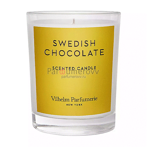 VILHELM PARFUMERIE SWEDISH CHOCOLATE 190g candle VILHELM PARFUMERIE SWEDISH CHOCOLATE 190g candle