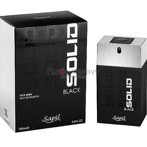 SAPIL SOLID BLACK edt (m) 100ml SAPIL SOLID BLACK edt (m) 100ml