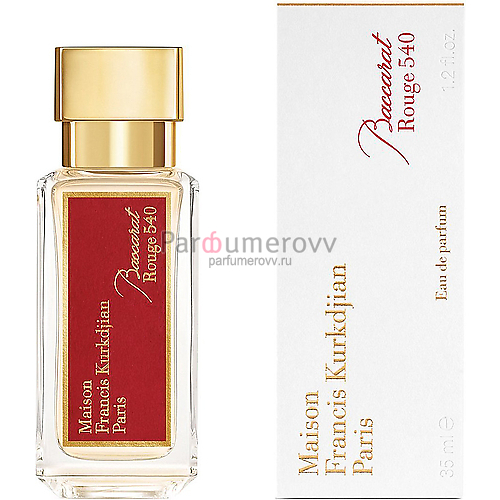 MAISON FRANCIS KURKDJIAN BACCARAT ROUGE 540 edp (w) 35ml MAISON FRANCIS KURKDJIAN BACCARAT ROUGE 540 edp (w) 35ml