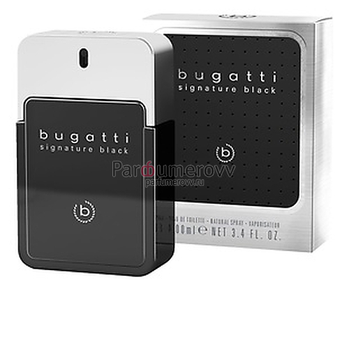 BUGATTI SIGNATURE BLACK edt (m) 100ml BUGATTI SIGNATURE BLACK edt (m) 100ml