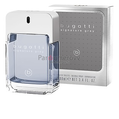 BUGATTI SIGNATURE GREY edt (m) 100ml BUGATTI SIGNATURE GREY edt (m) 100ml