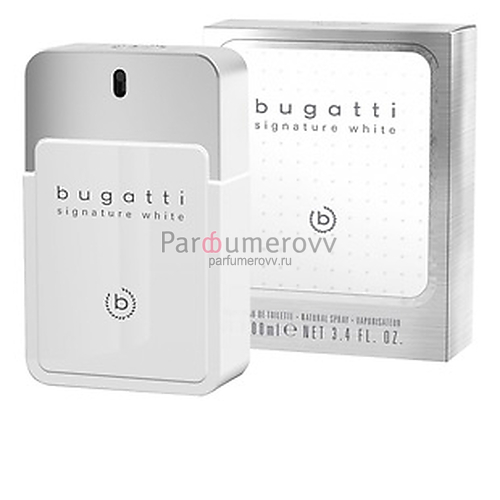 BUGATTI SIGNATURE WHITE edt (m) 100ml BUGATTI SIGNATURE WHITE edt (m) 100ml