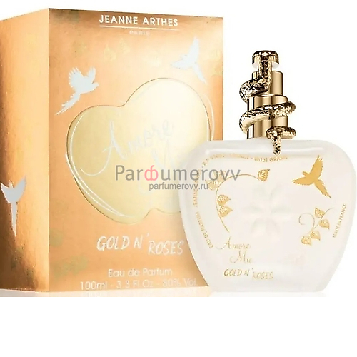 JEANNE ARTHES AMORE MIO GOLD N'ROSES edp (w) 100ml