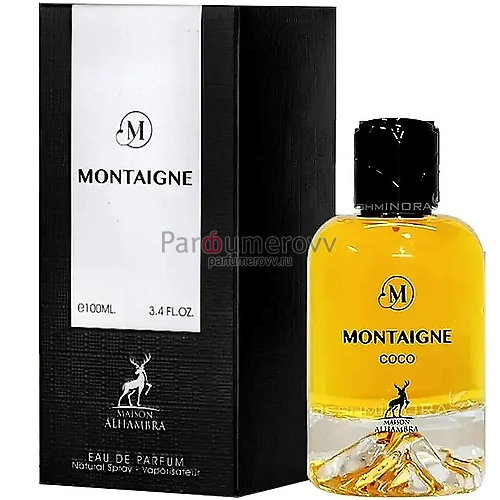 ALHAMBRA MONTAIGNE COCO edp (w) 100ml ALHAMBRA MONTAIGNE COCO edp (w) 100ml