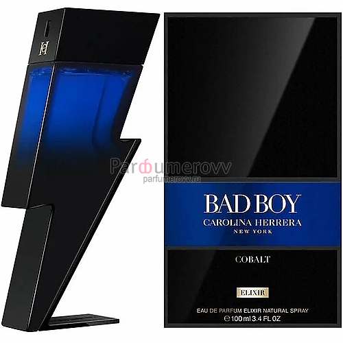 CAROLINA HERRERA BAD BOY COBALT ELIXIR edp (m) 100ml CAROLINA HERRERA BAD BOY COBALT ELIXIR edp (m) 100ml