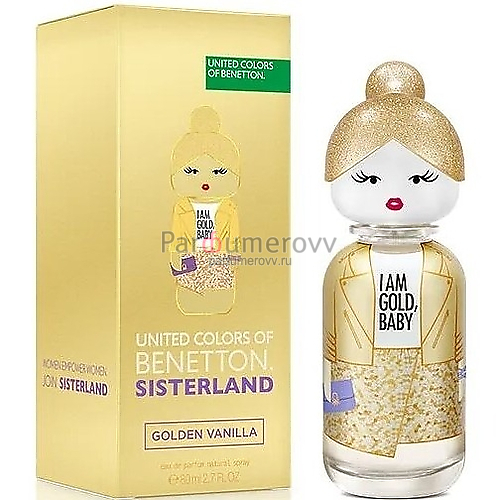 BENETTON SISTERLAND GOLDEN VANILLA edp (w) 80ml BENETTON SISTERLAND GOLDEN VANILLA edp (w) 80ml