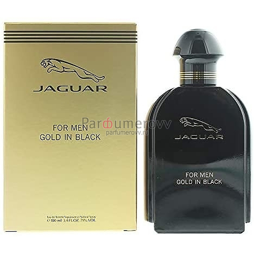 JAGUAR CLASSIC GOLD IN BLACK edt (m) 100ml JAGUAR CLASSIC GOLD IN BLACK edt (m) 100ml