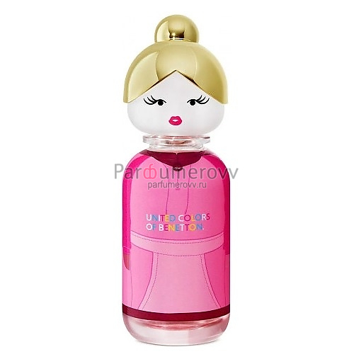 BENETTON SISTERLAND PINK RASPBERRY edt (w) 50ml TESTER