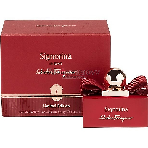 SALVATORE FERRAGAMO SIGNORINA IN ROSSO edp (w) 100ml SALVATORE FERRAGAMO SIGNORINA IN ROSSO edp (w) 100ml