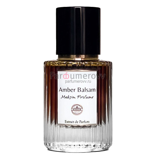 MAKSIM PERFUME AMBER BALSAM 30ml parfume MAKSIM PERFUME AMBER BALSAM 30ml parfume